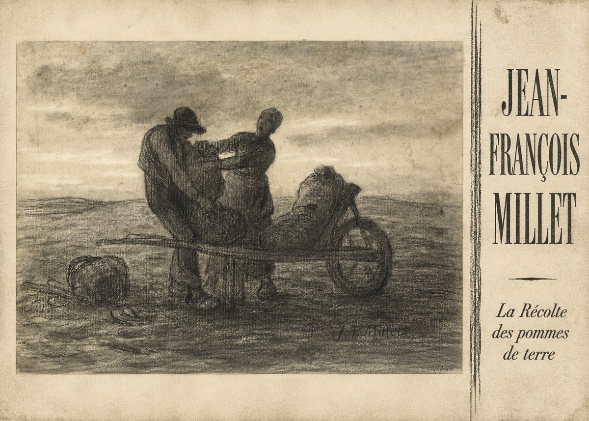 Jean-François Millet La Récolte Des Pommes De Terre No5 - Affiche