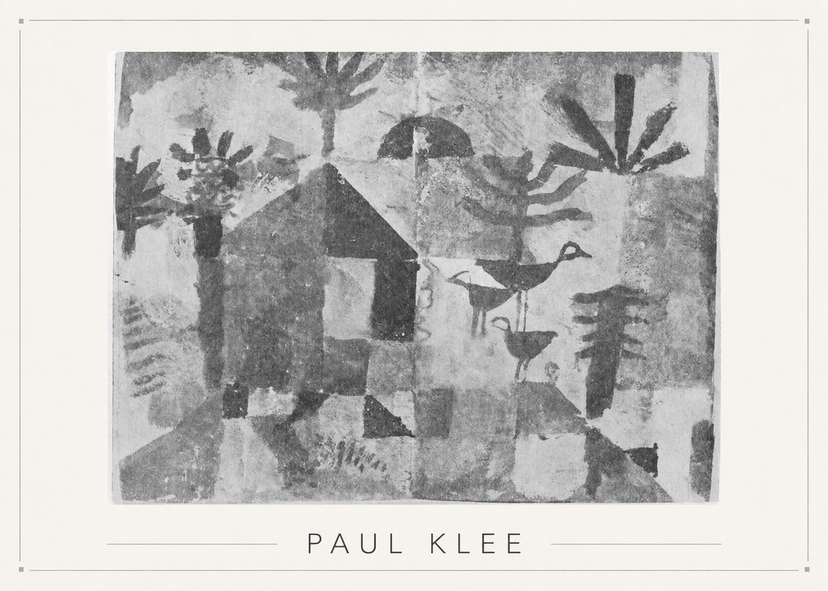 Paul Klee The Niesen No4 - Affiche
