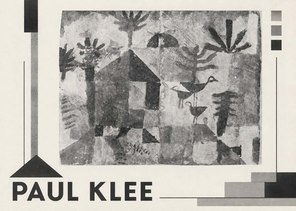 Paul Klee The Niesen No6 - Affiche