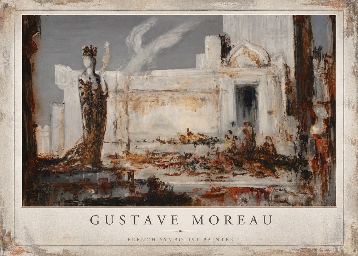Gustave Moreau Untitled I No1 - Affiche