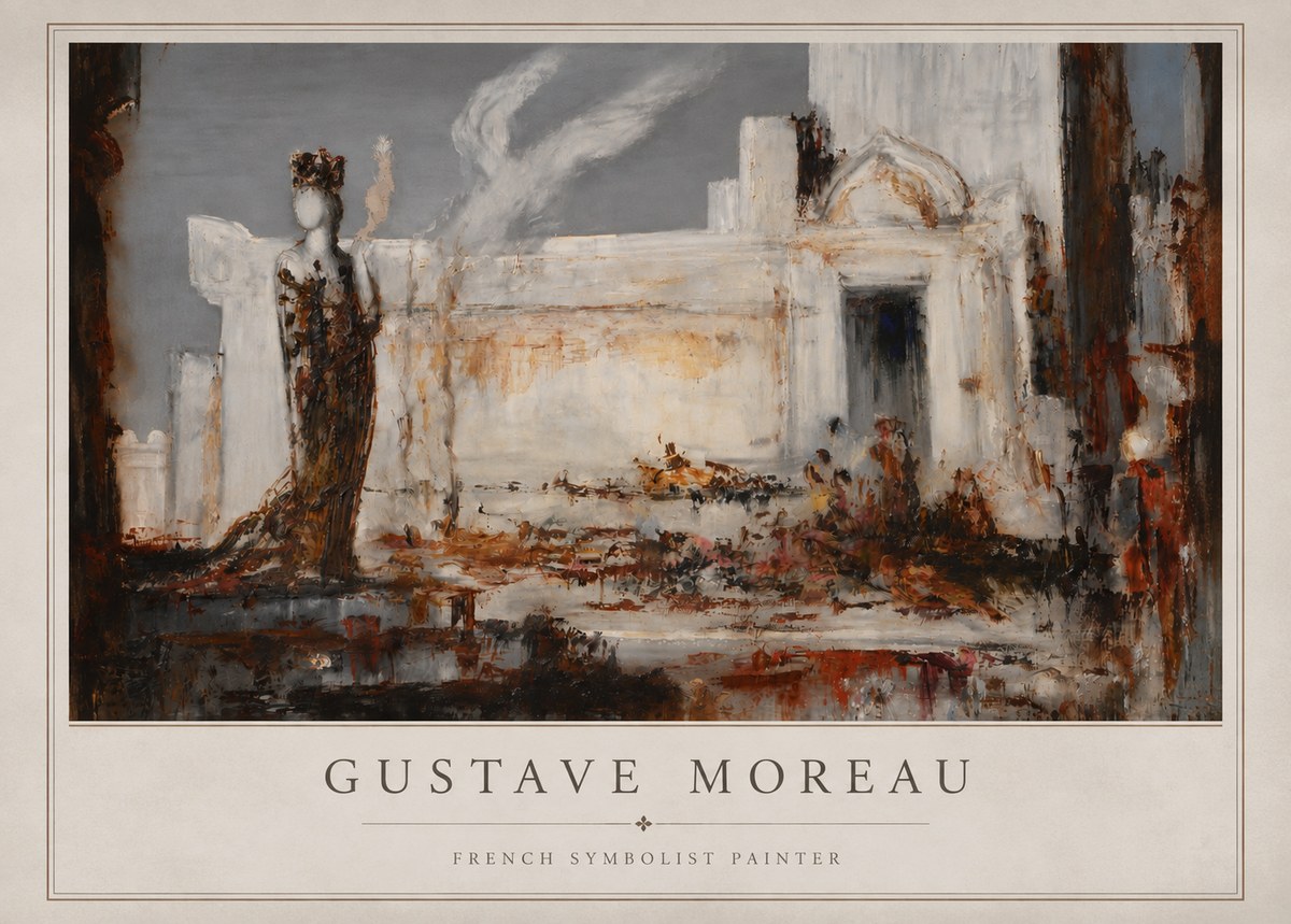 Gustave Moreau Untitled I No3 - Affiche