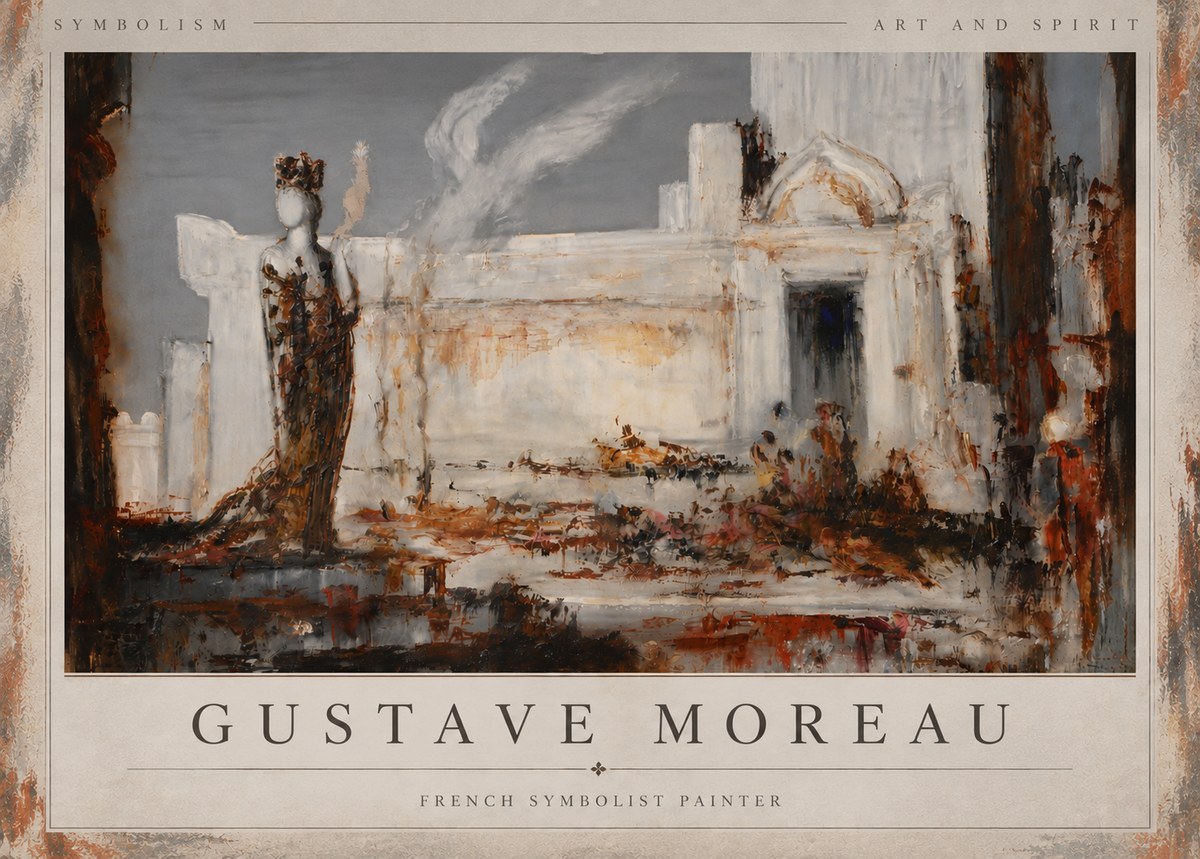 Gustave Moreau Untitled I No4 - Affiche