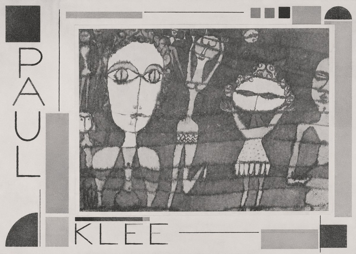 Paul Klee Specter of a Genius No2 - Affiche