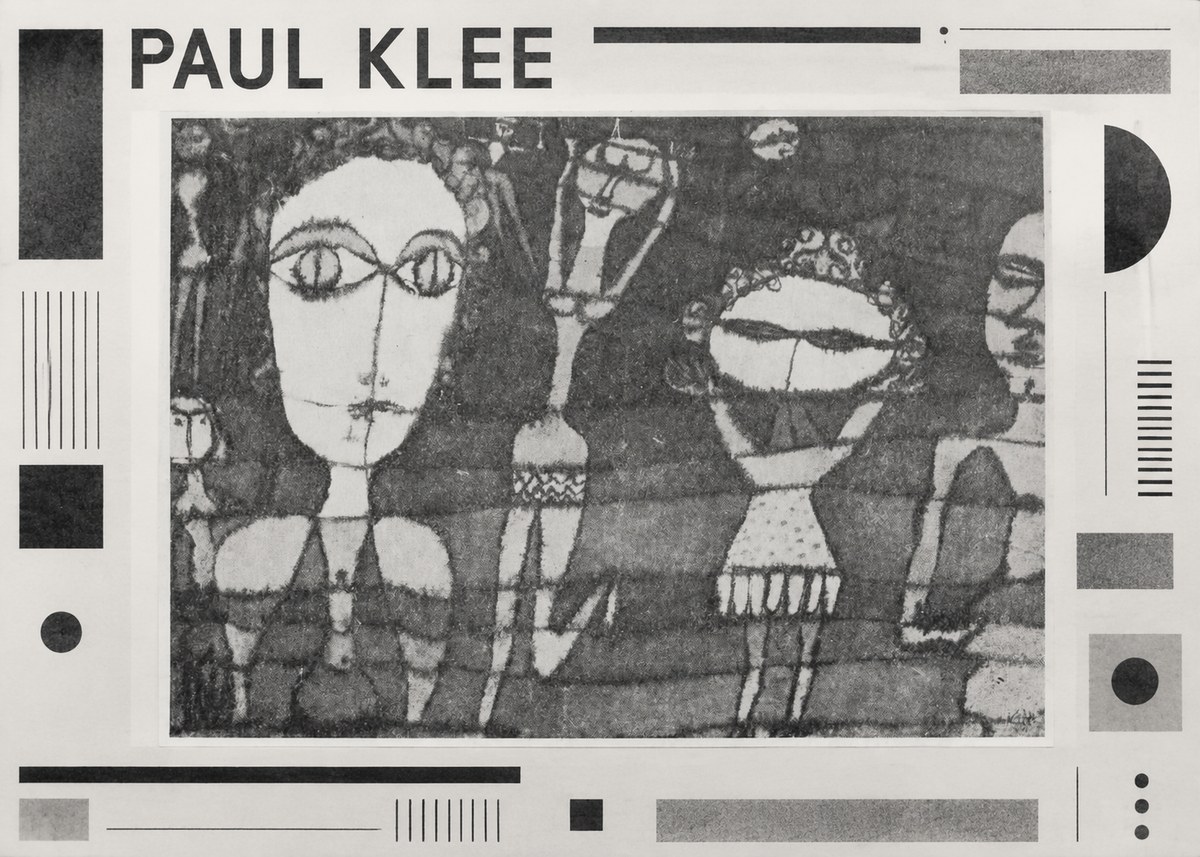 Paul Klee Specter of a Genius No3 - Affiche