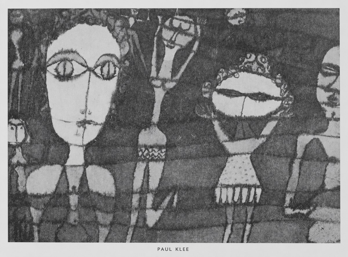 Paul Klee Specter of a Genius No6 - Affiche