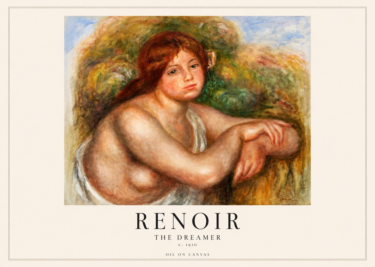 Renoir The Dreamer No1 - Affiche