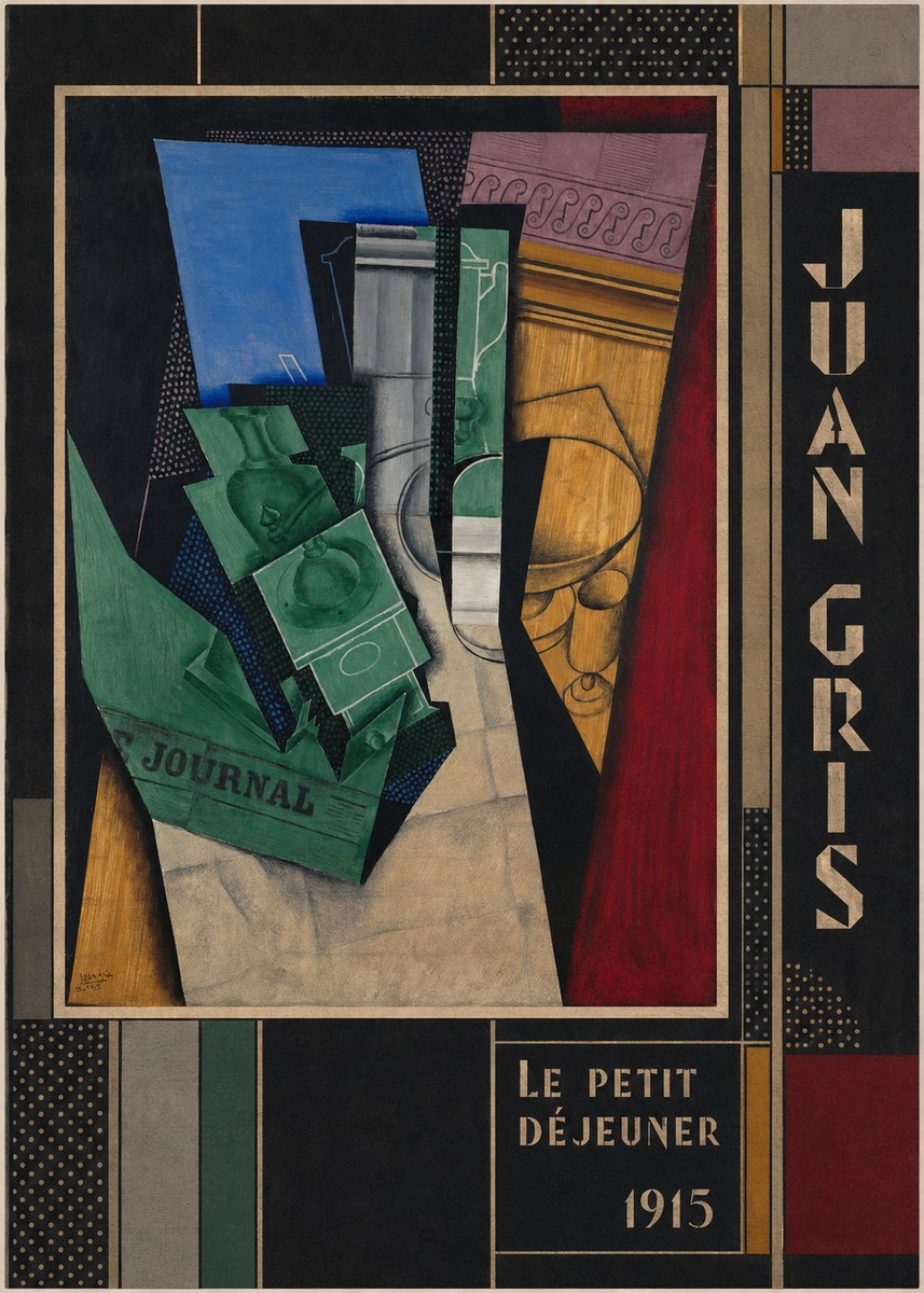 Juan Gris Le Petit Déjeuner No3 - Affiche