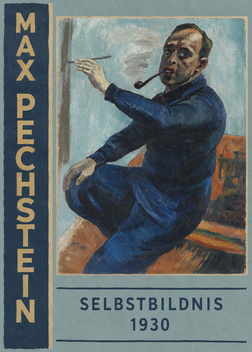 Max Pechstein Selbstbildnis No2 - Affiche