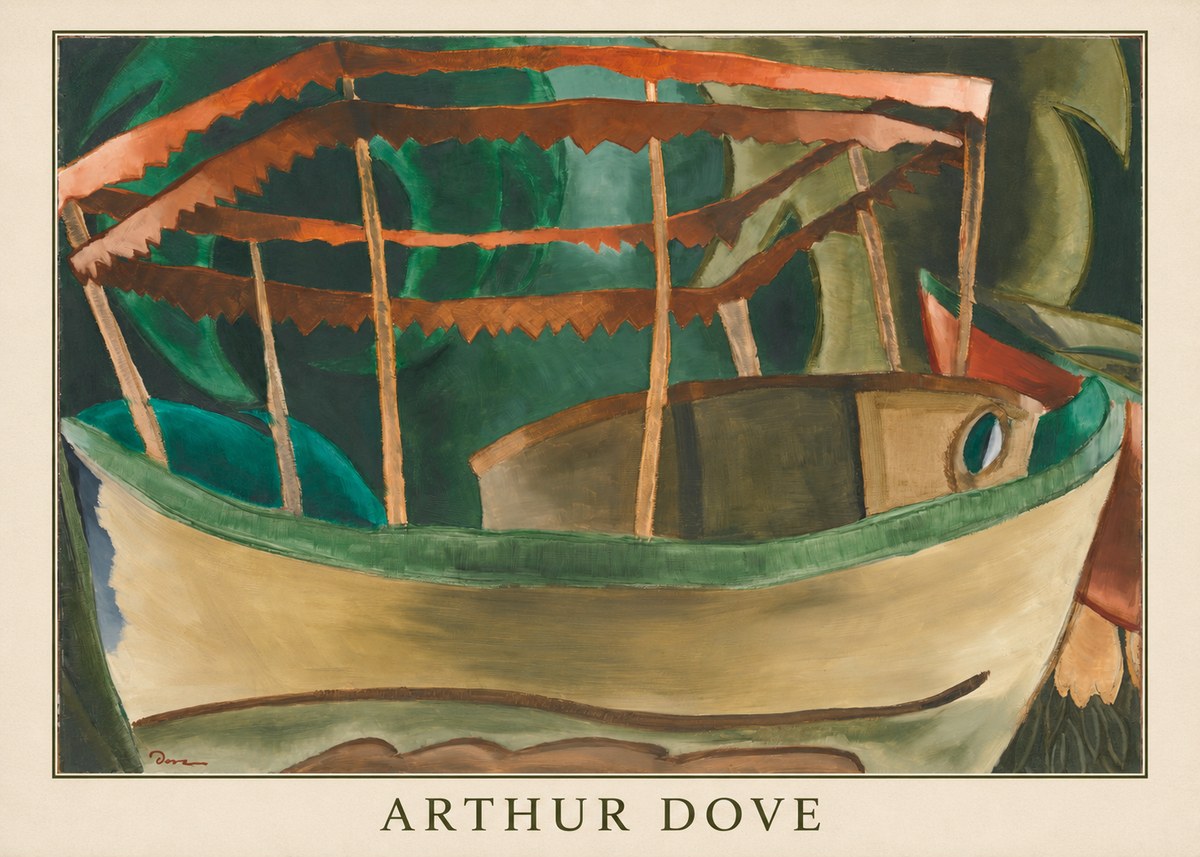 Arthur Dove Ferry Boat No4 - Affiche