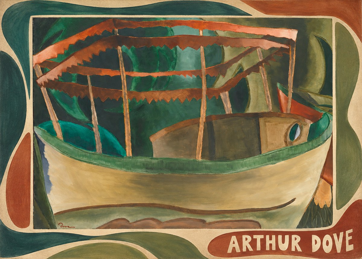 Arthur Dove Ferry Boat No5 - Affiche
