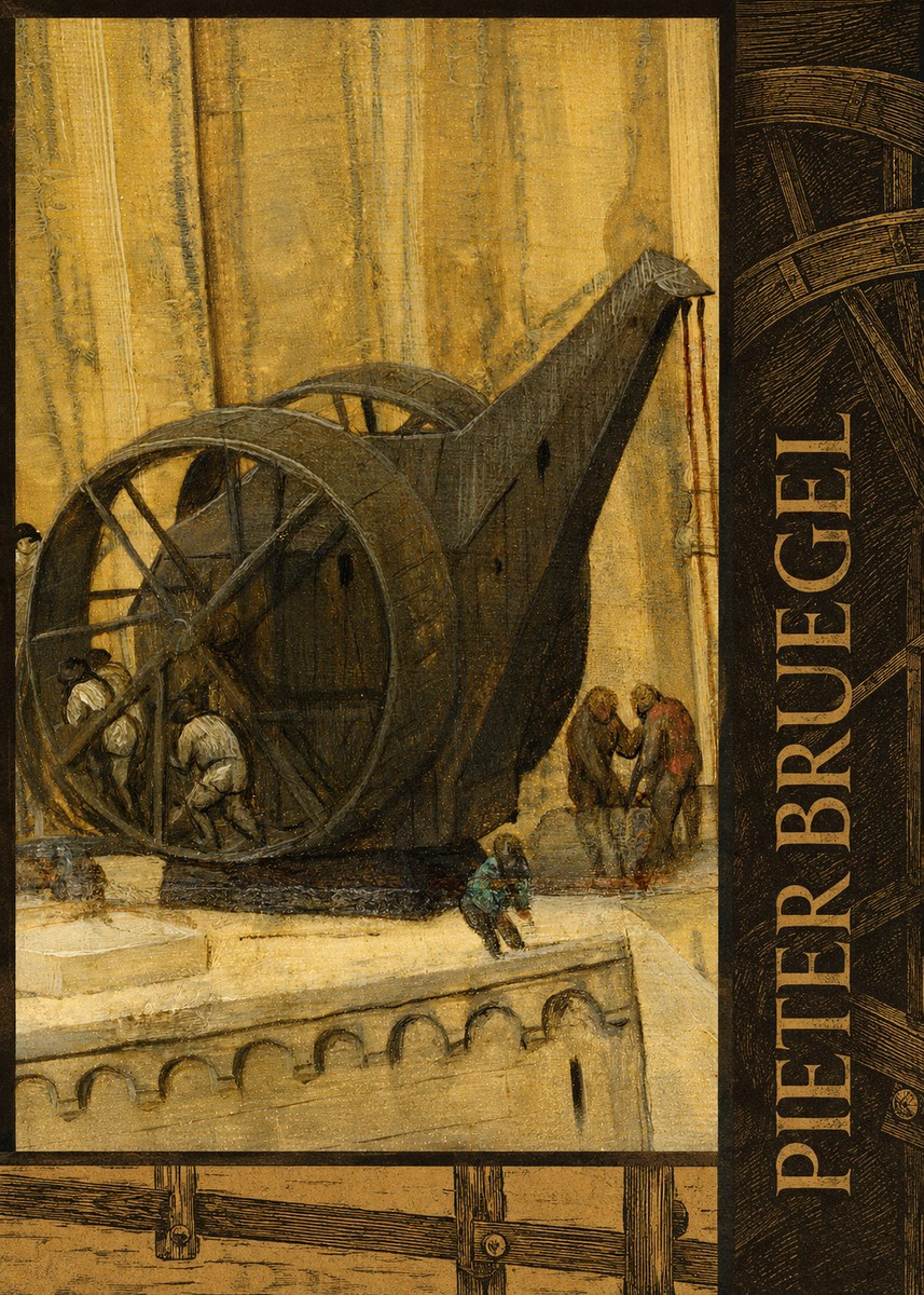 Pieter Bruegel The Crane No6 - Affiche