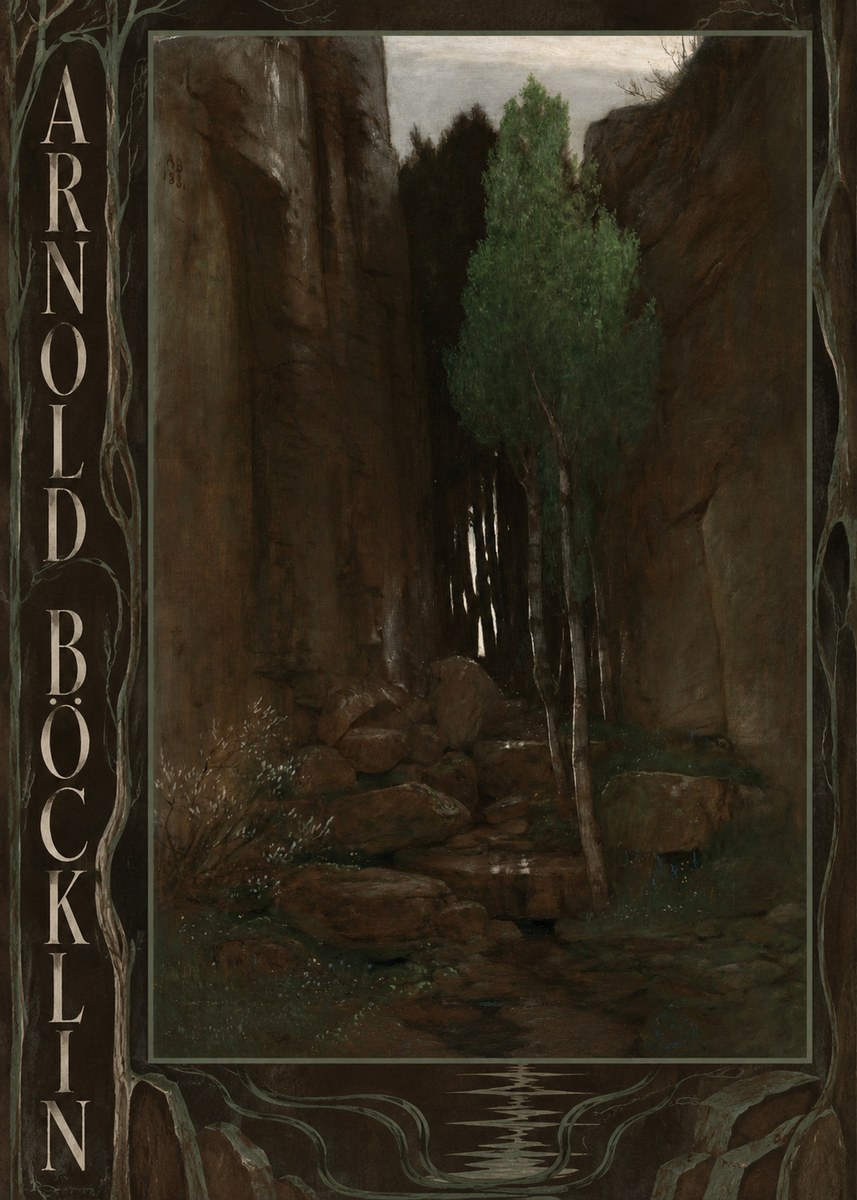 Arnold Böcklin Sacred Grove II No5 - Affiche