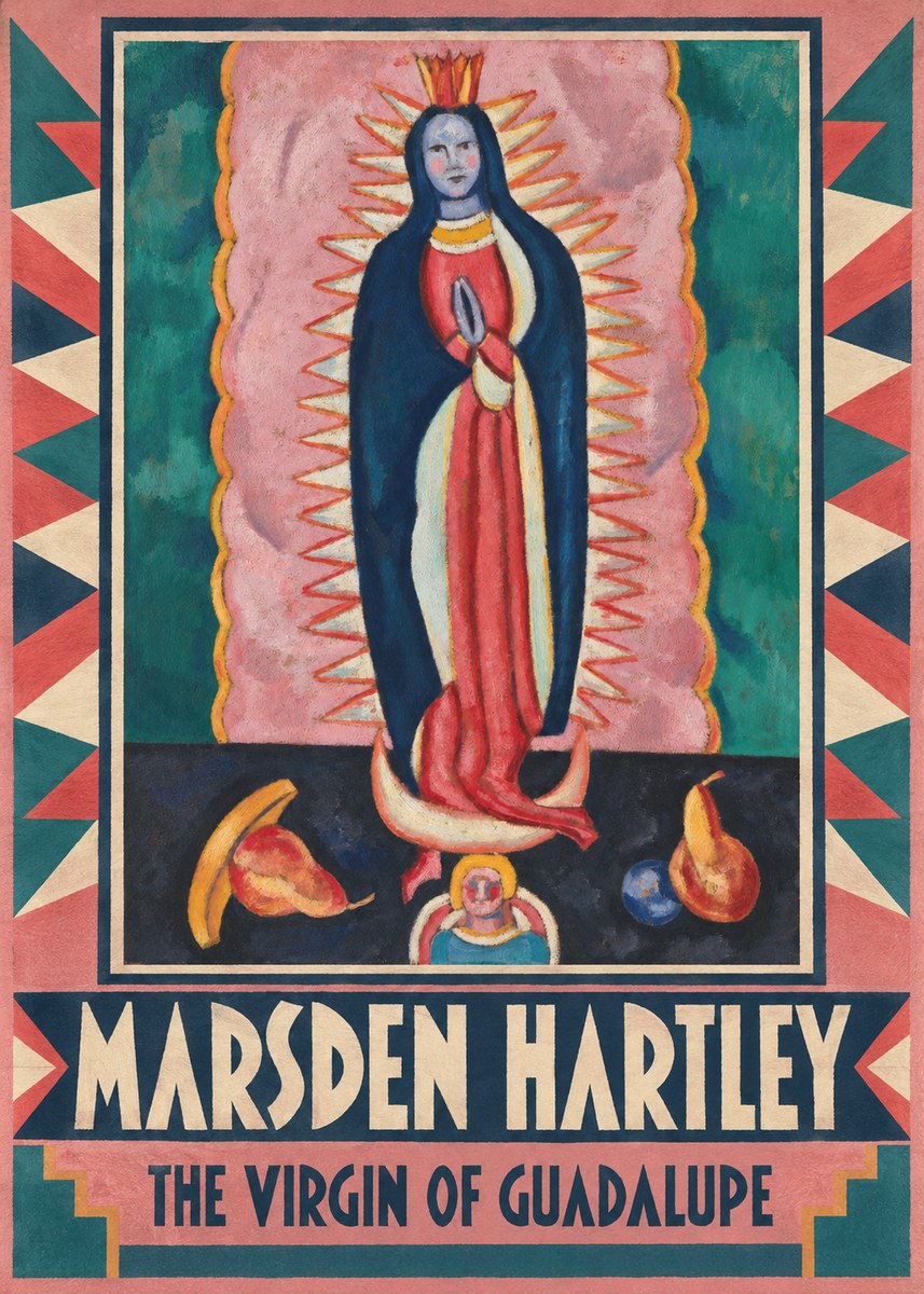 Marsden Hartley The Virgin of Guadalupe No6 - Affiche