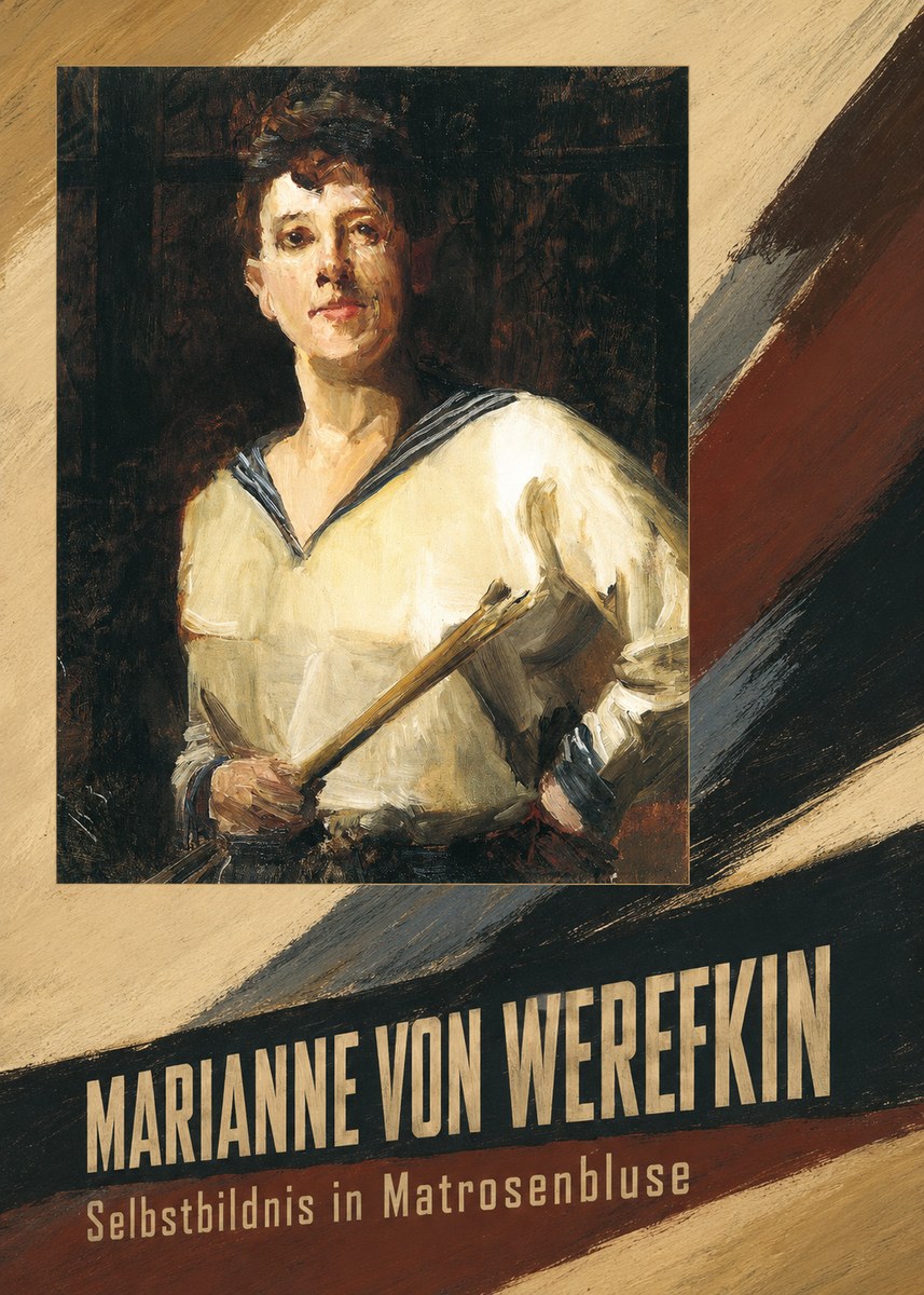 Marianne von Werefkin Selbstbildnis in Matrosenbluse No5 - Affiche