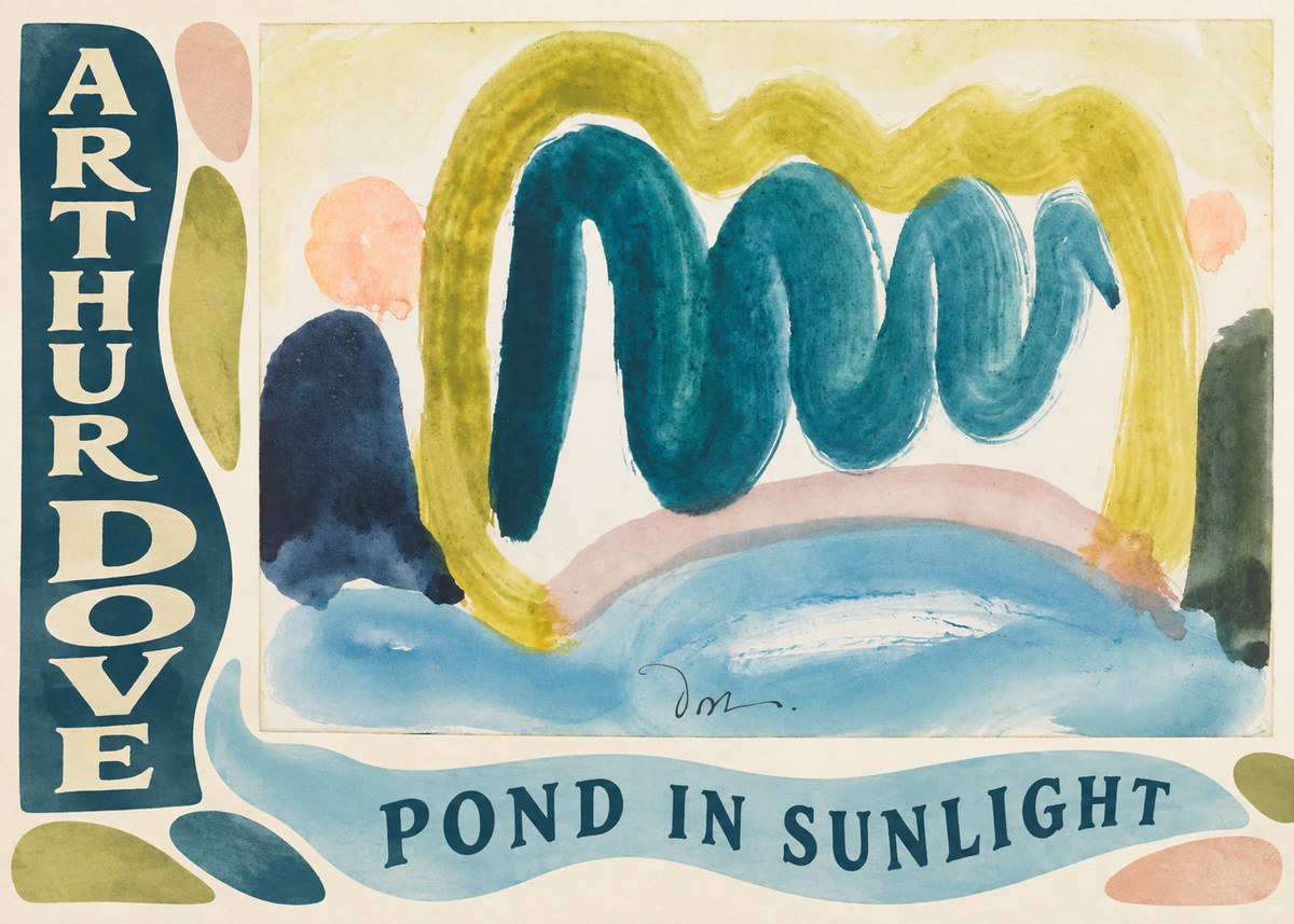 Arthur Dove Pond in Sunlight No2 - Affiche