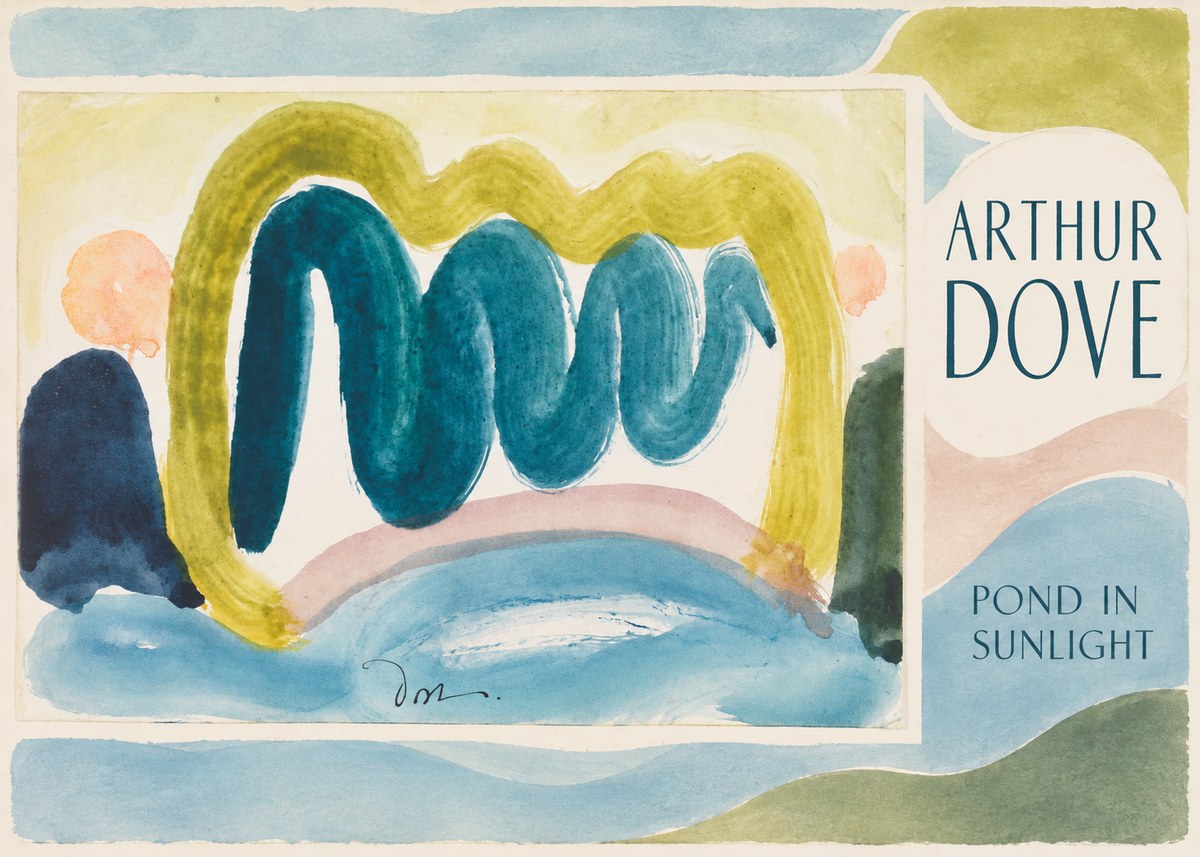 Arthur Dove Pond in Sunlight No3 - Affiche
