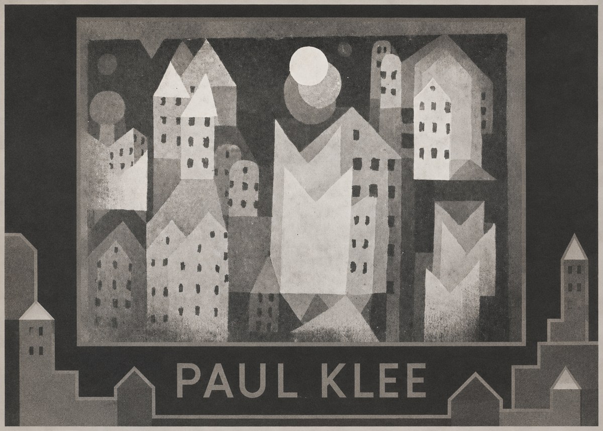 Paul Klee City of Churches No1 - Affiche