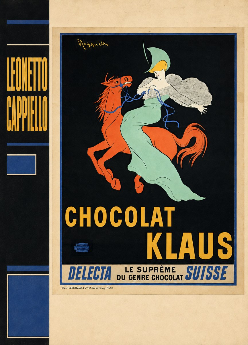 Leonetto Cappiello Chocolat Klaus II No5 - Affiche