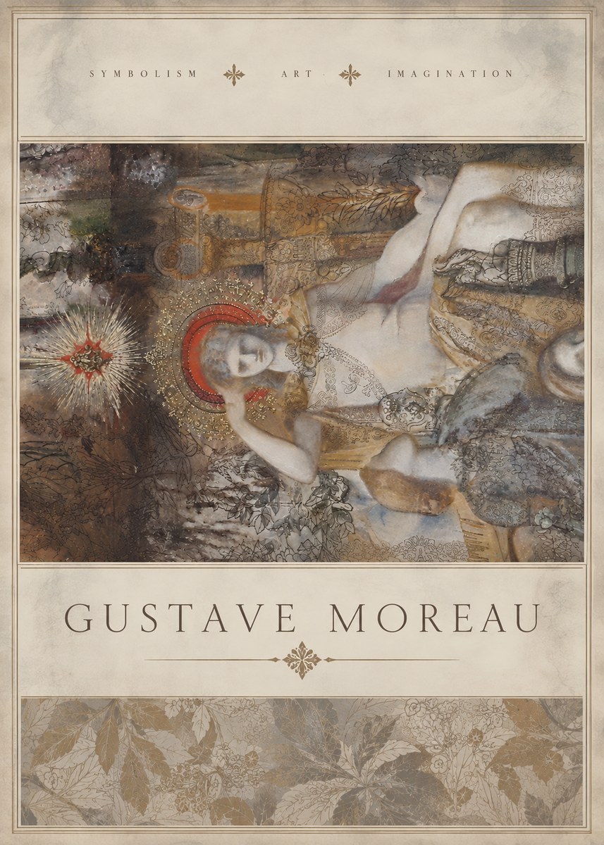 Gustave Moreau Saint Sebastian II No5 - Affiche