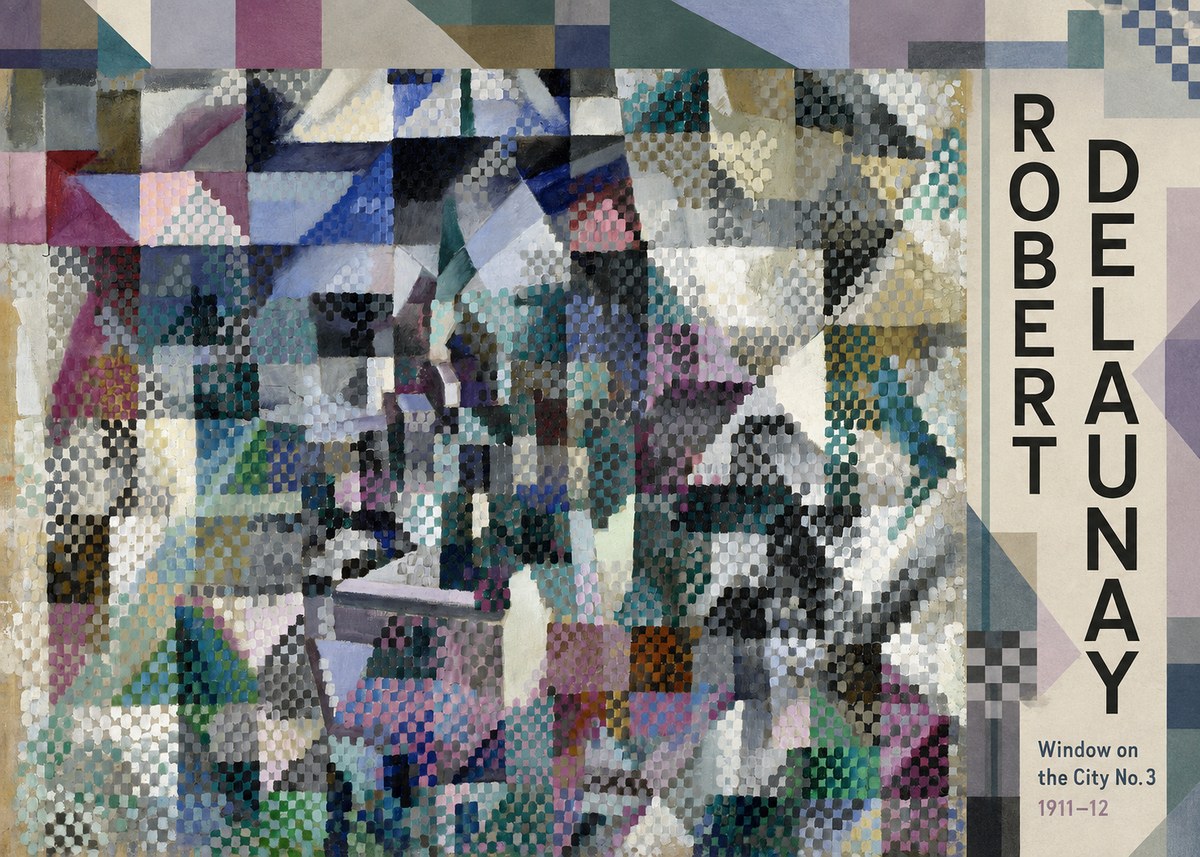 Robert Delaunay Window on the City No. 3 No2 - Affiche