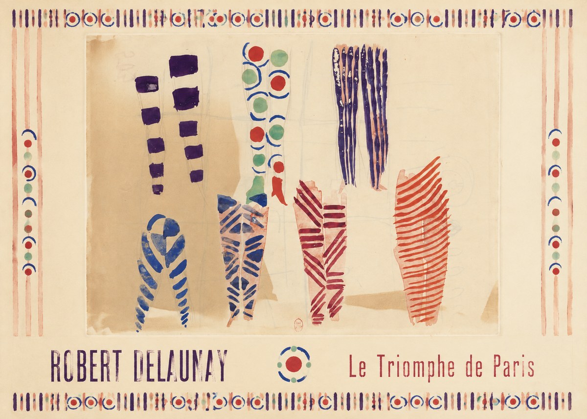 Robert Delaunay Le Triomphe De Paris IV No4 - Affiche