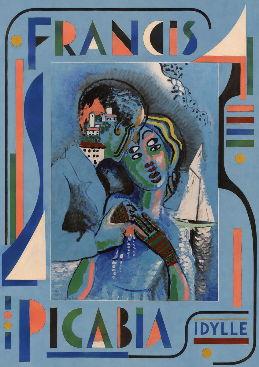 Francis Picabia Idylle No6 - Affiche