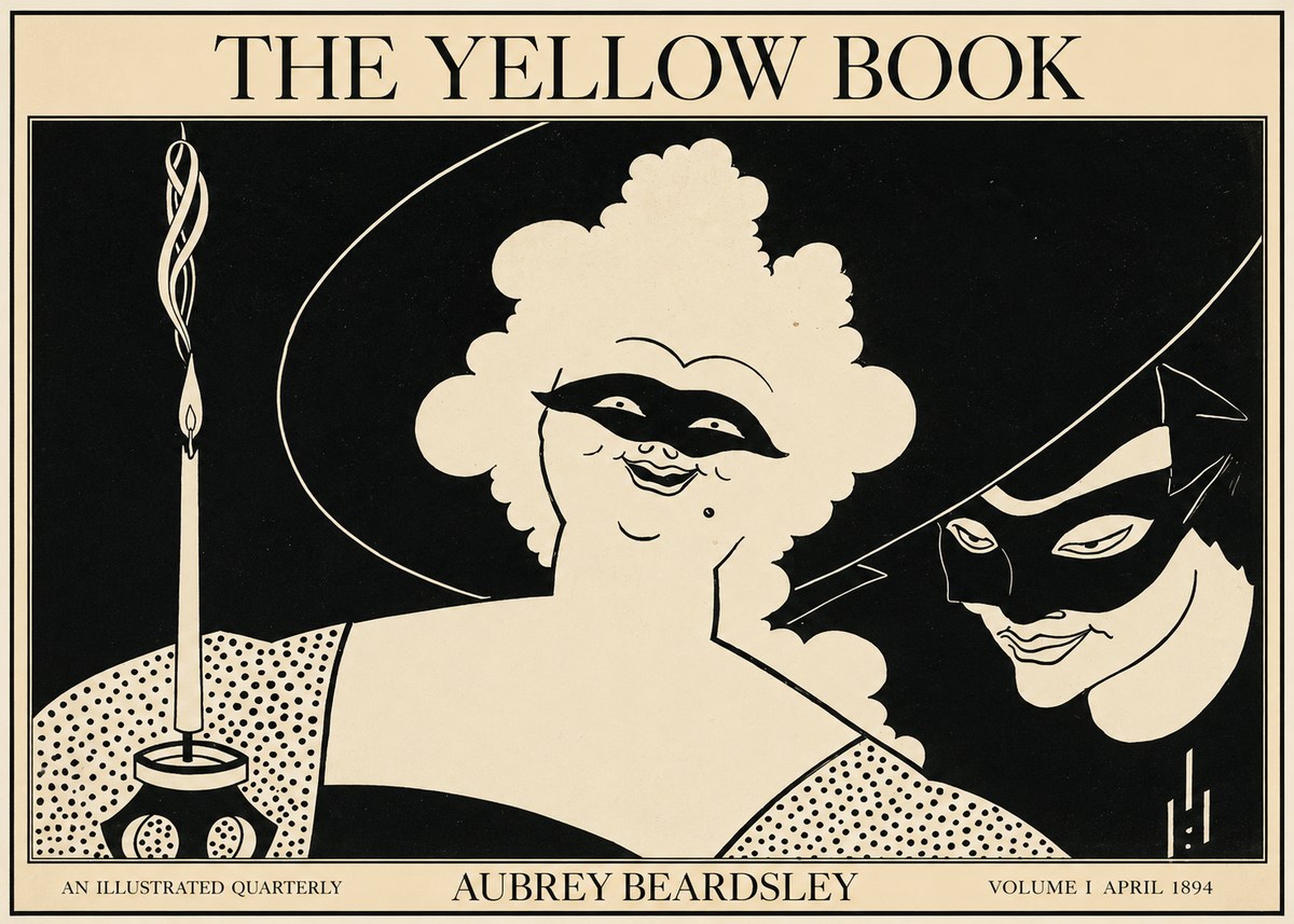 Aubrey Beardsley The Yellow Book I No1 - Affiche