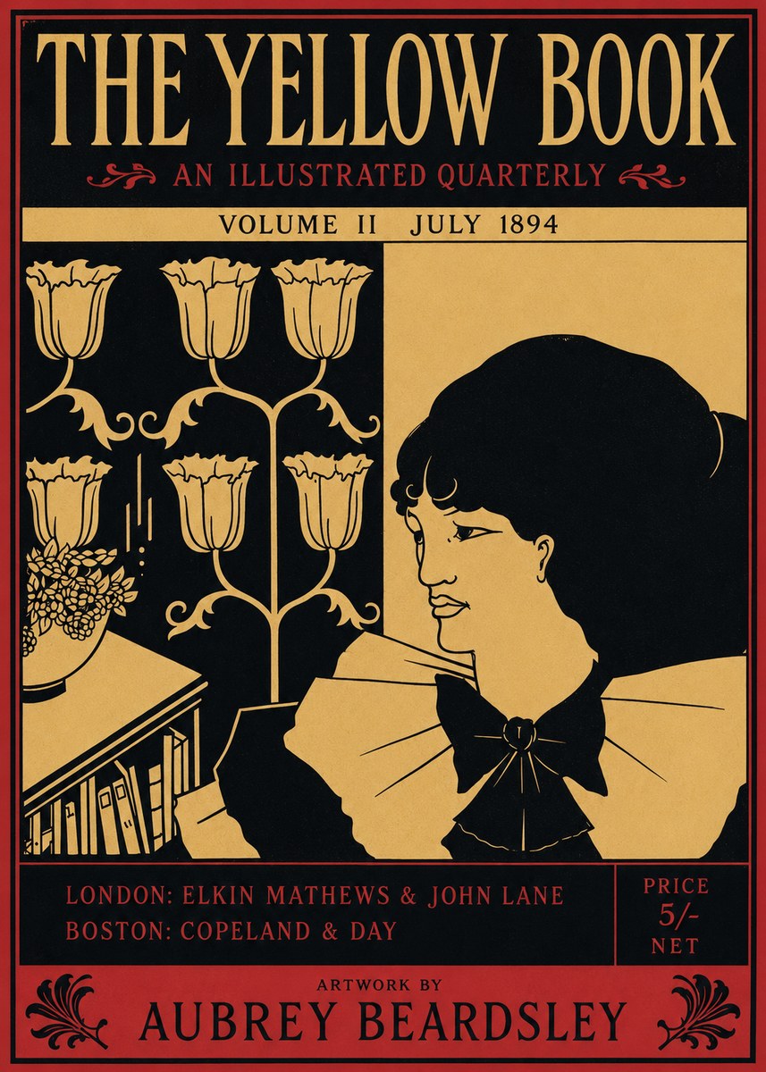 Aubrey Beardsley The Yellow Book - Volume Ii July 1894 No2 - Affiche