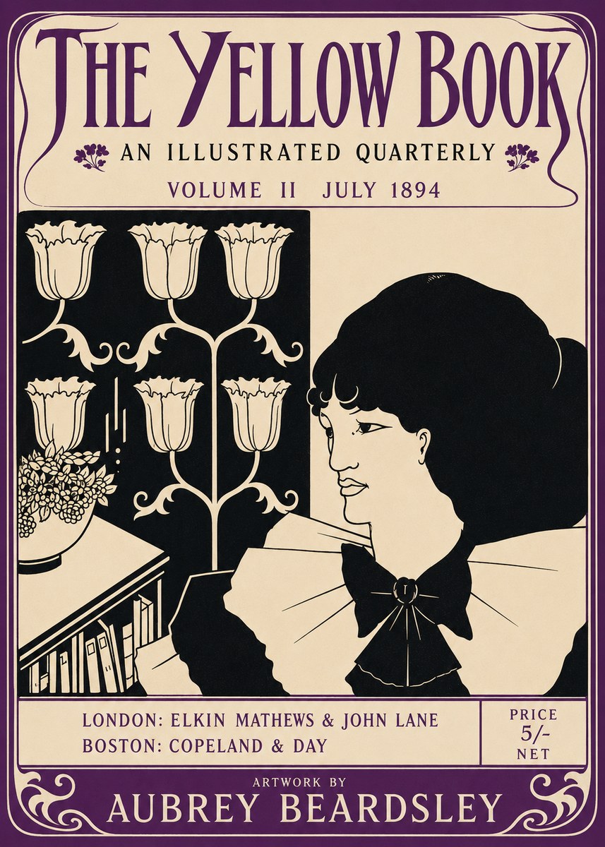 Aubrey Beardsley The Yellow Book - Volume Ii July 1894 No3 - Affiche