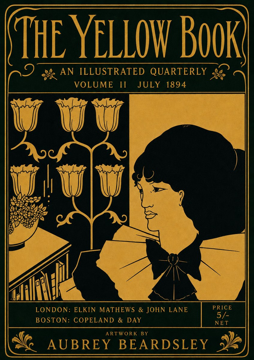 Aubrey Beardsley The Yellow Book - Volume Ii July 1894 No4 - Affiche