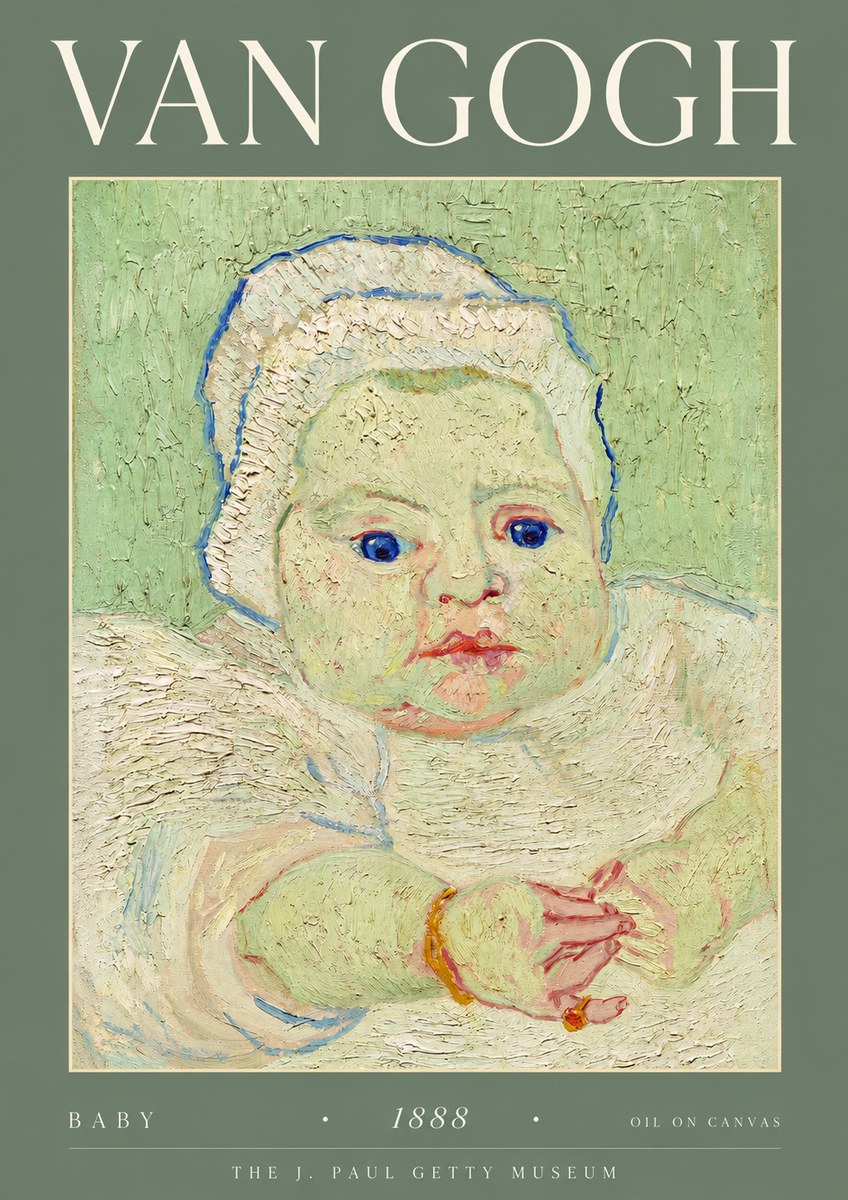 Van Gogh Baby No2 - Affiche