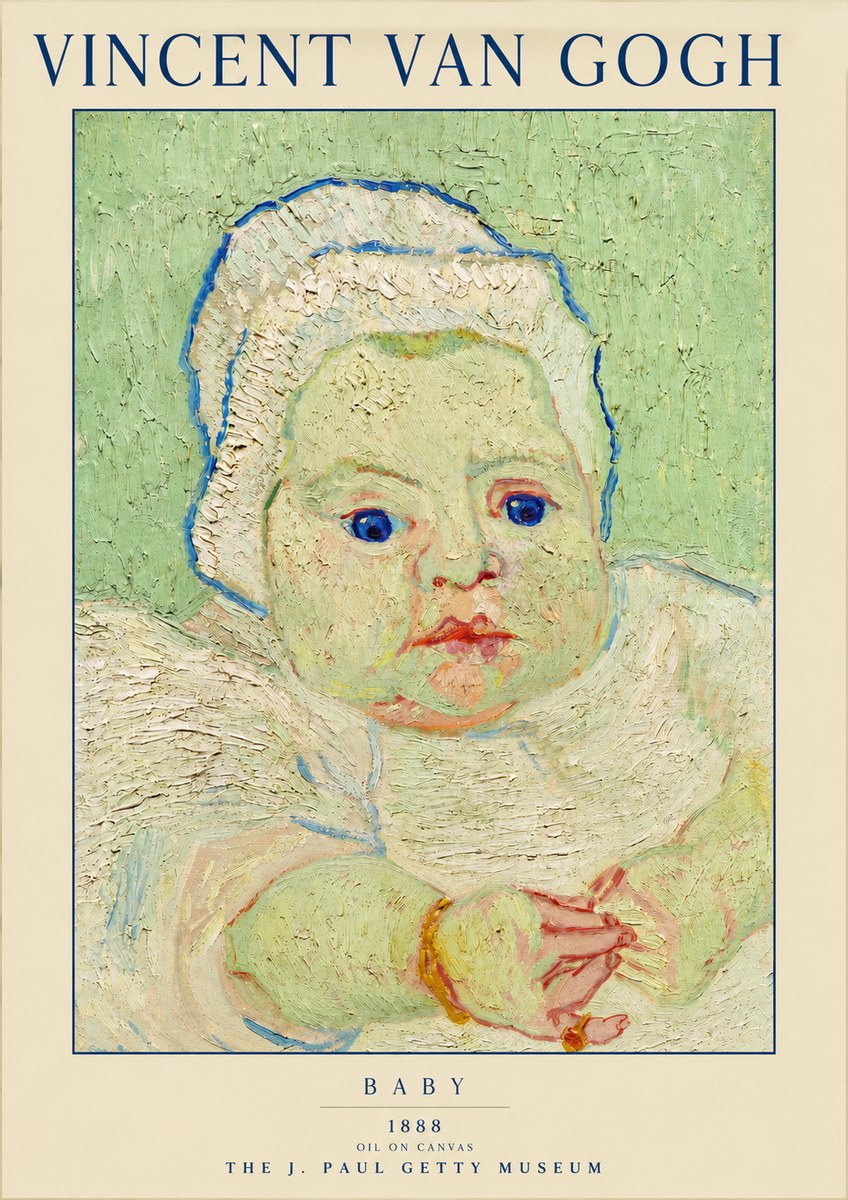 Van Gogh Baby No3 - Affiche