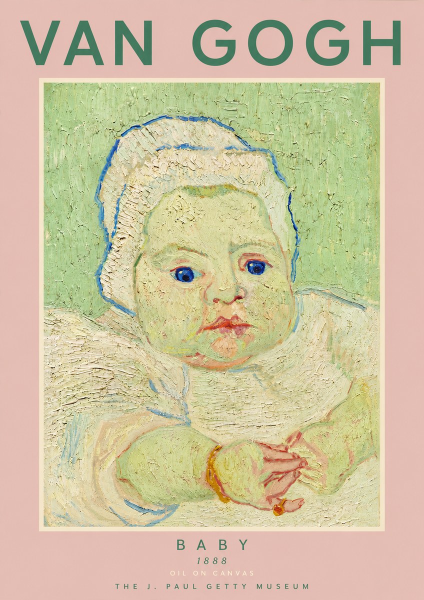 Van Gogh Baby No5 - Affiche