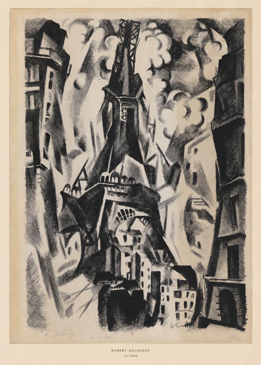 Robert Delaunay La Tour No6 - Affiche