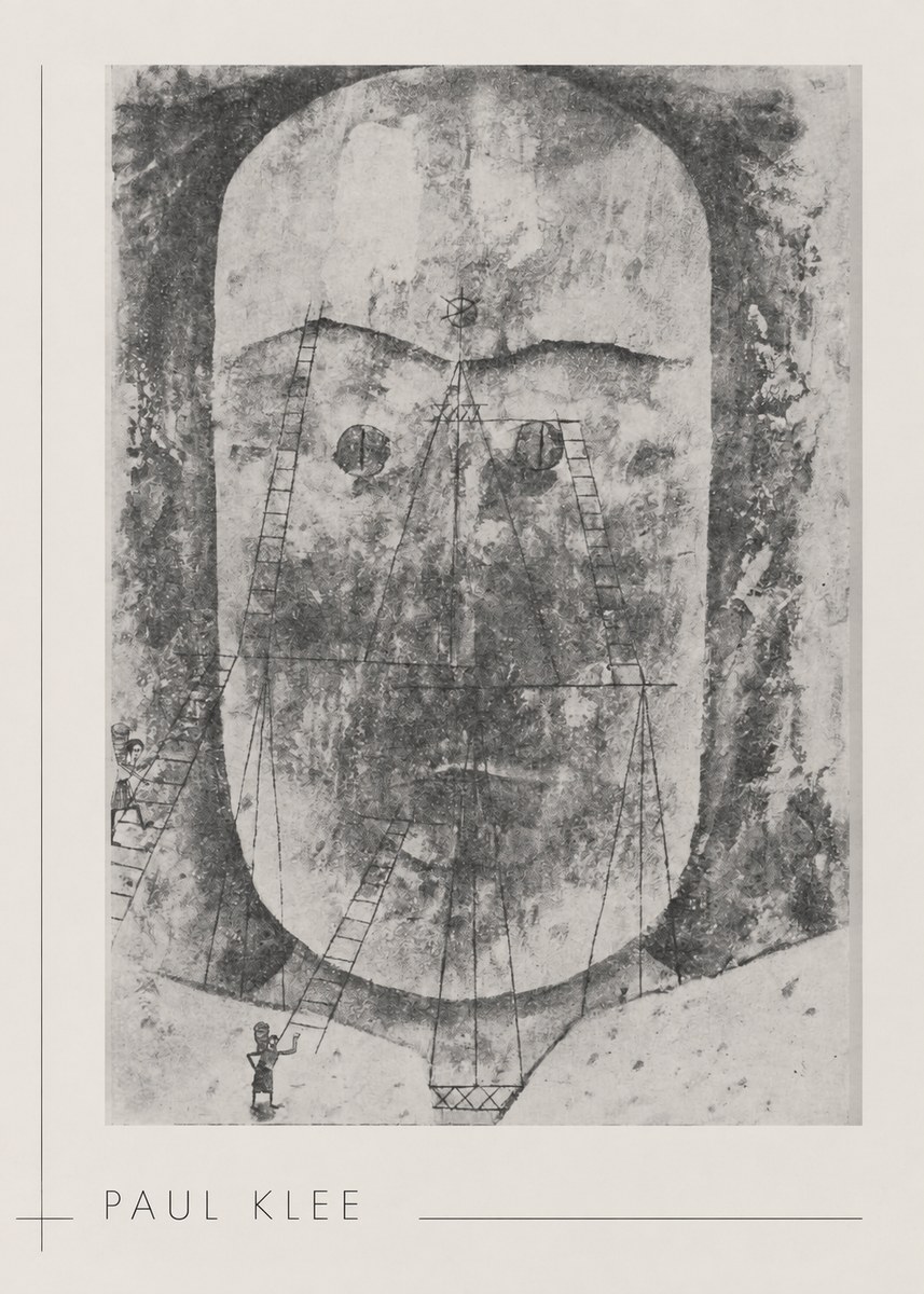 Paul Klee Monument in the Fertile Land No3 - Affiche