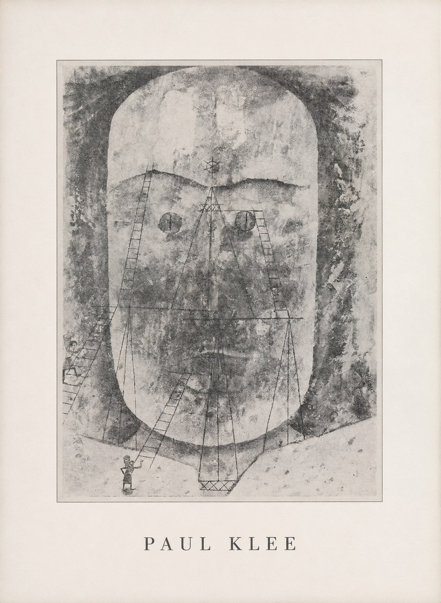 Paul Klee Monument in the Fertile Land No5 - Affiche