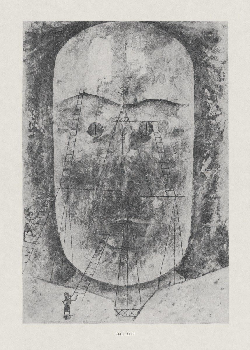 Paul Klee Monument in the Fertile Land No6 - Affiche