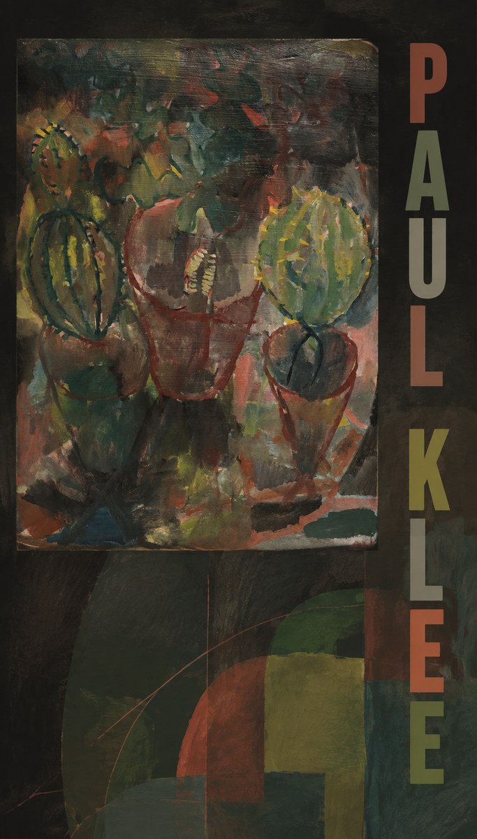Paul Klee Three Potted Plants No4 - Affiche