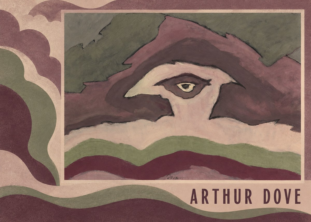 Arthur Dove The Eagle Eye No4 - Affiche