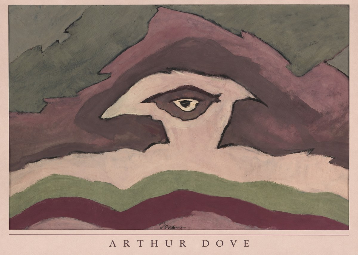 Arthur Dove The Eagle Eye No5 - Affiche