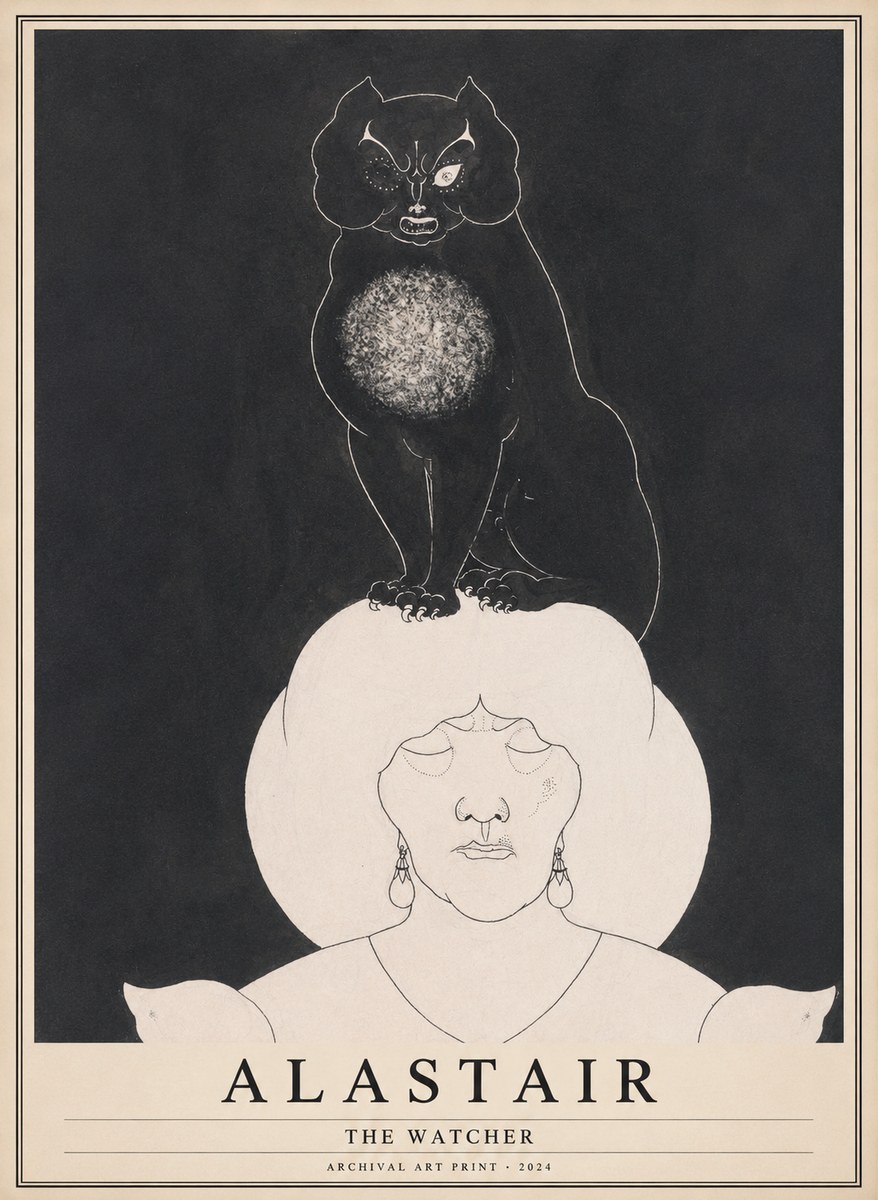 Alastair The Watcher No1 - Affiche