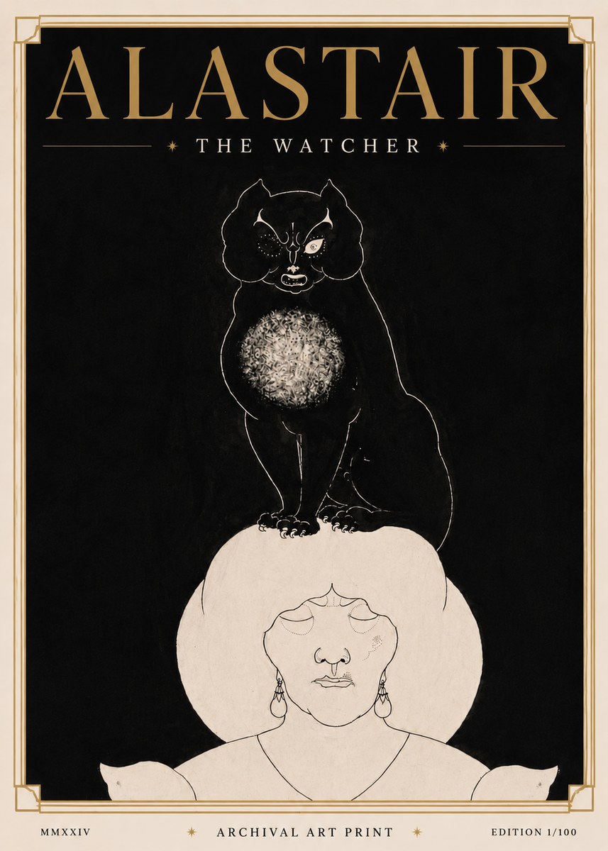 Alastair The Watcher No6 - Affiche