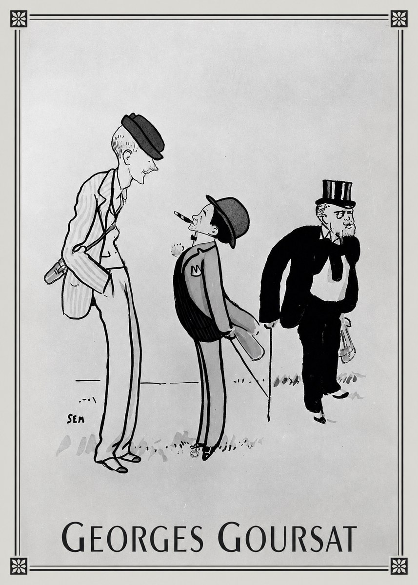 Georges Goursat Georges Goursat V No1 - Affiche