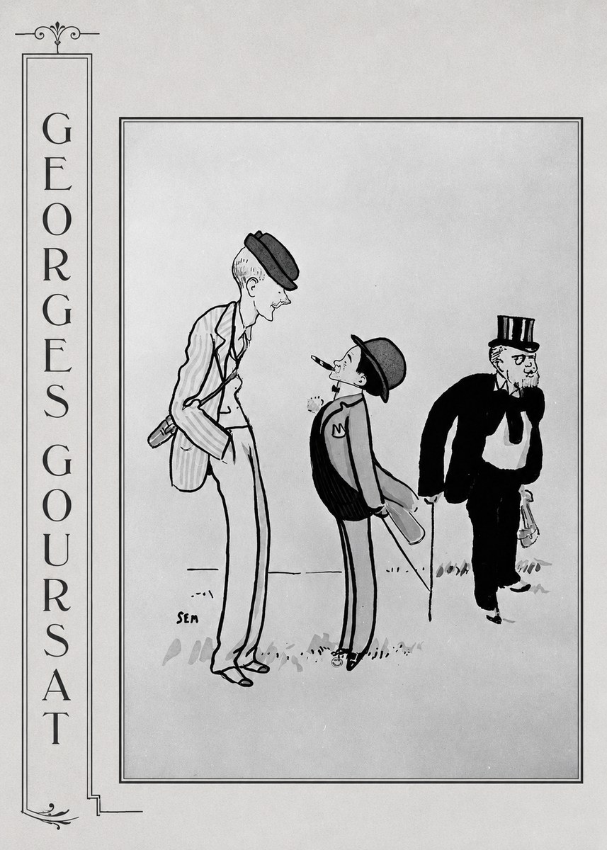 Georges Goursat Georges Goursat V No2 - Affiche