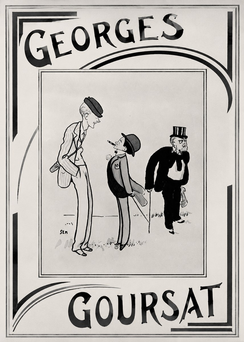 Georges Goursat Georges Goursat V No3 - Affiche