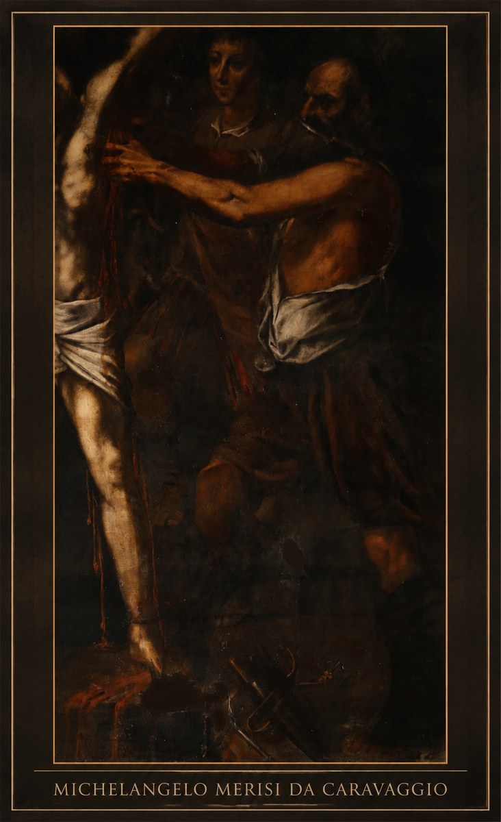 Michelangelo Merisi da Caravaggio The Martyrdom of Saint Peter No1 - Affiche