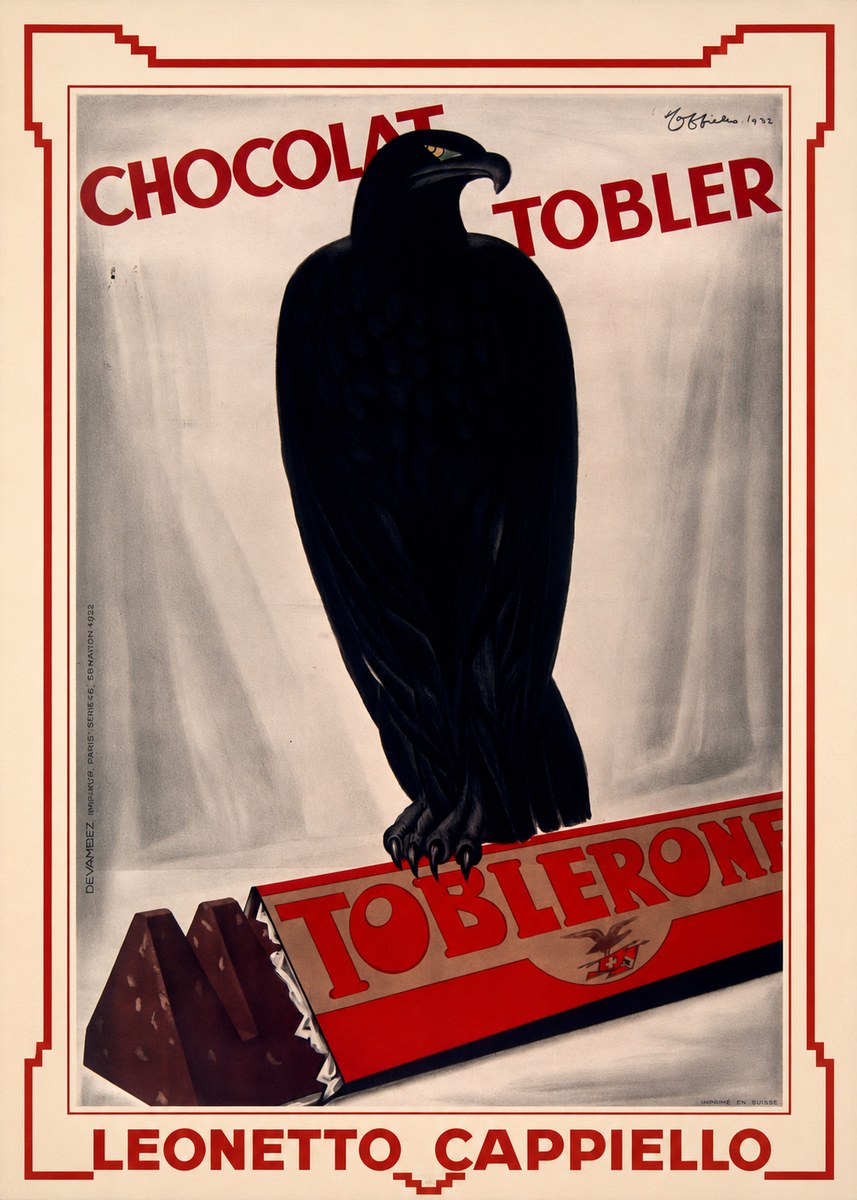 Leonetto Cappiello Chocolat Tobler No1 - Affiche