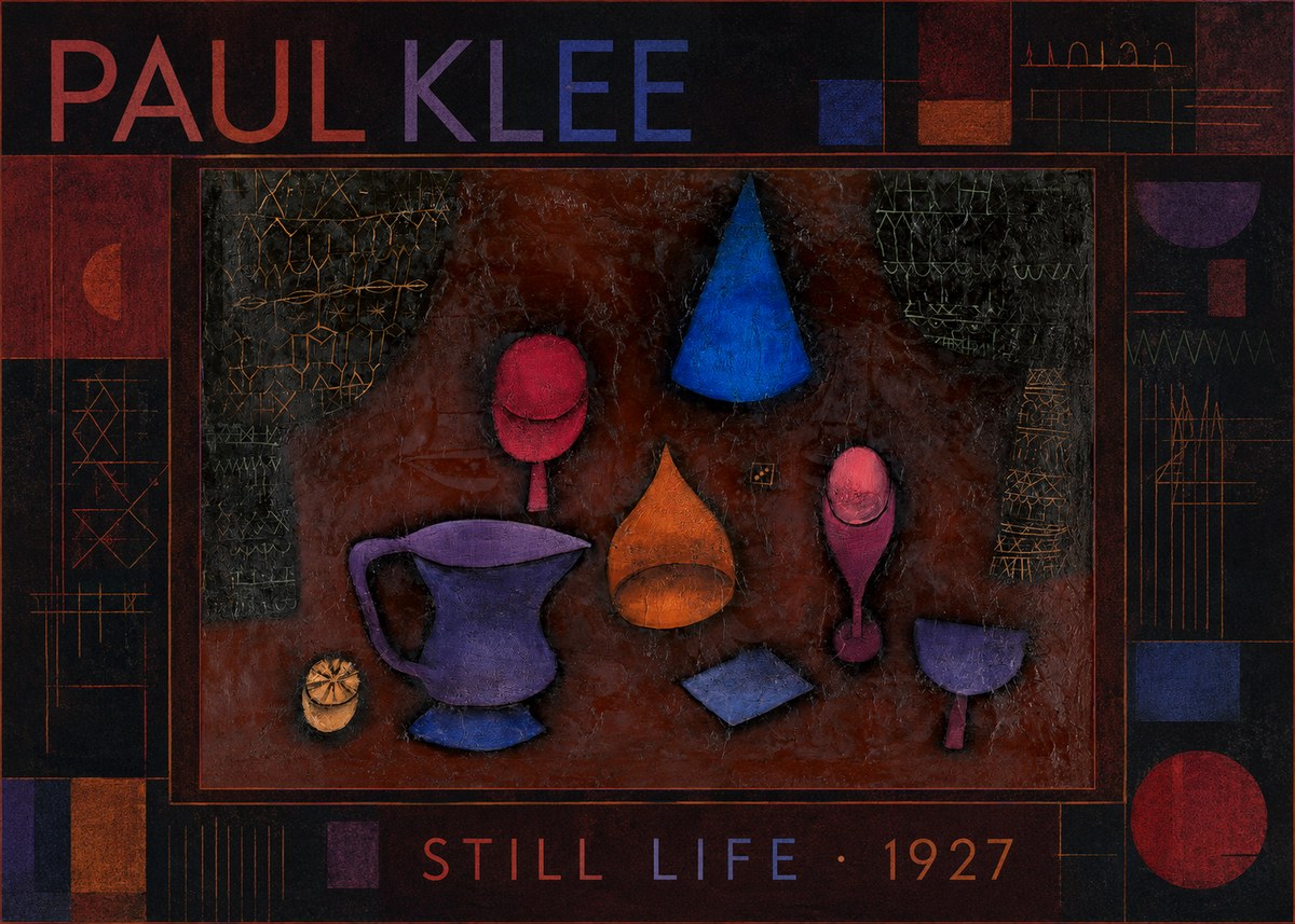 Paul Klee Still Life No1 - Affiche