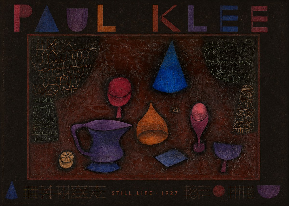 Paul Klee Still Life No5 - Affiche