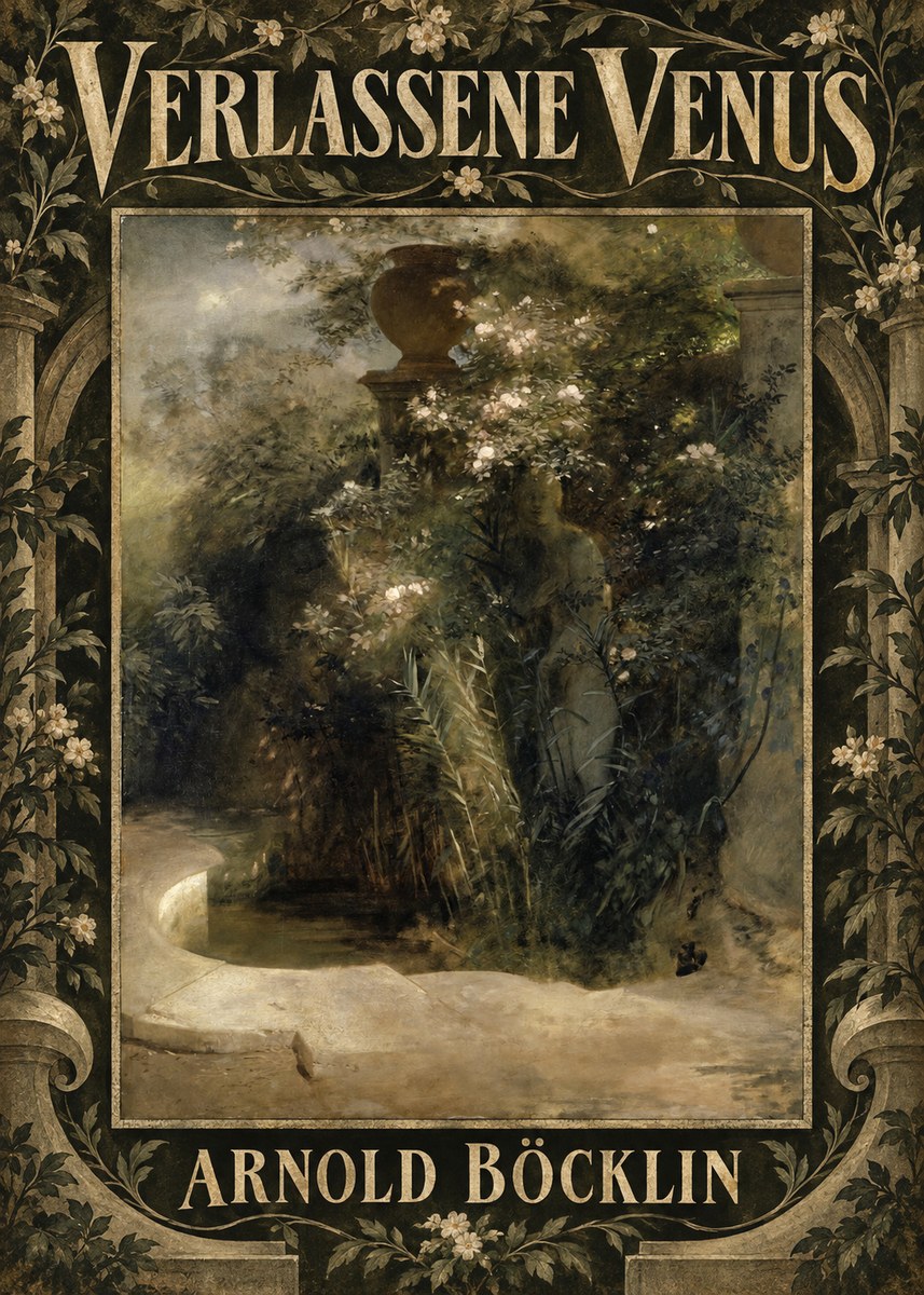 Arnold Böcklin Verlassene Venus No5 - Affiche